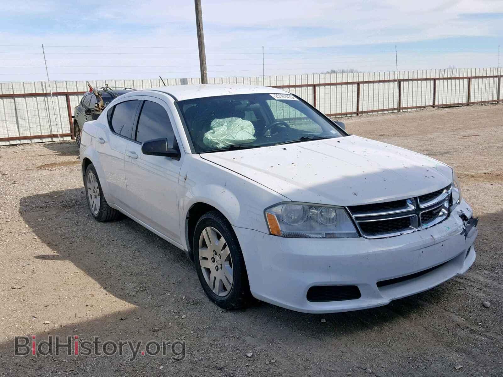 Photo 1C3CDZAB8EN195799 - DODGE AVENGER 2014