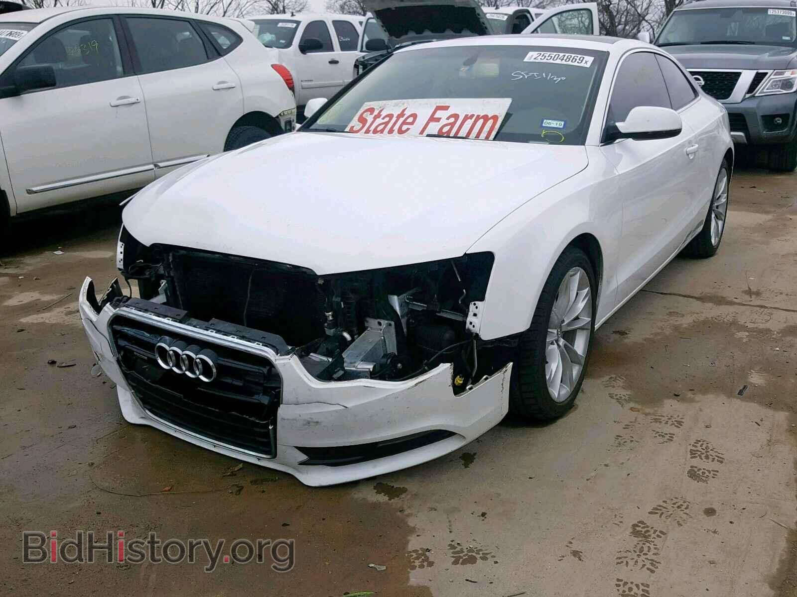 2014 AUDI A5 PREMIUM - VIN: WAUCFAFR1EA050413 - Фото 2