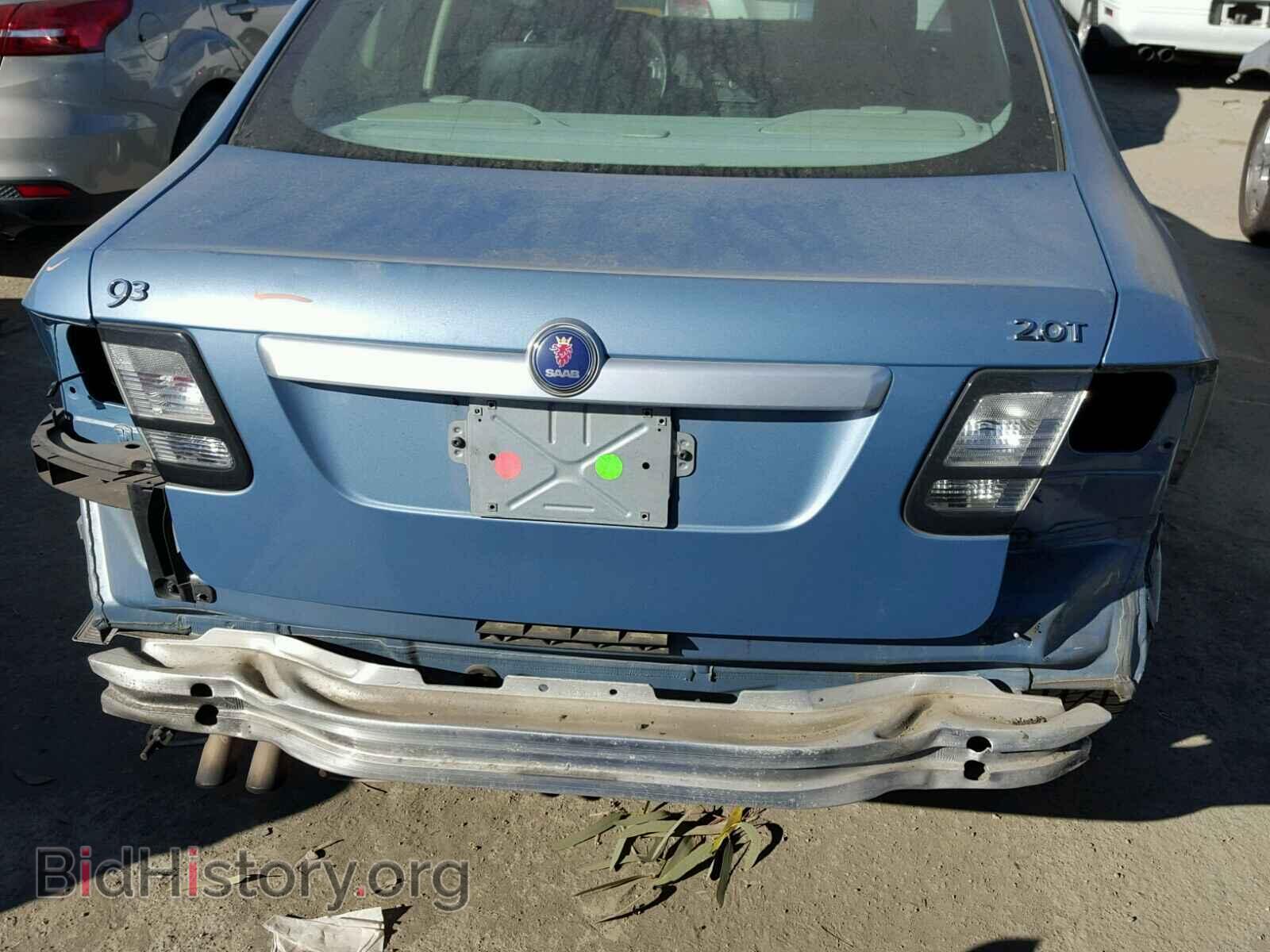 2008 SAAB 9 3 - VIN: YS3FB46Y381109267 - Фото 9