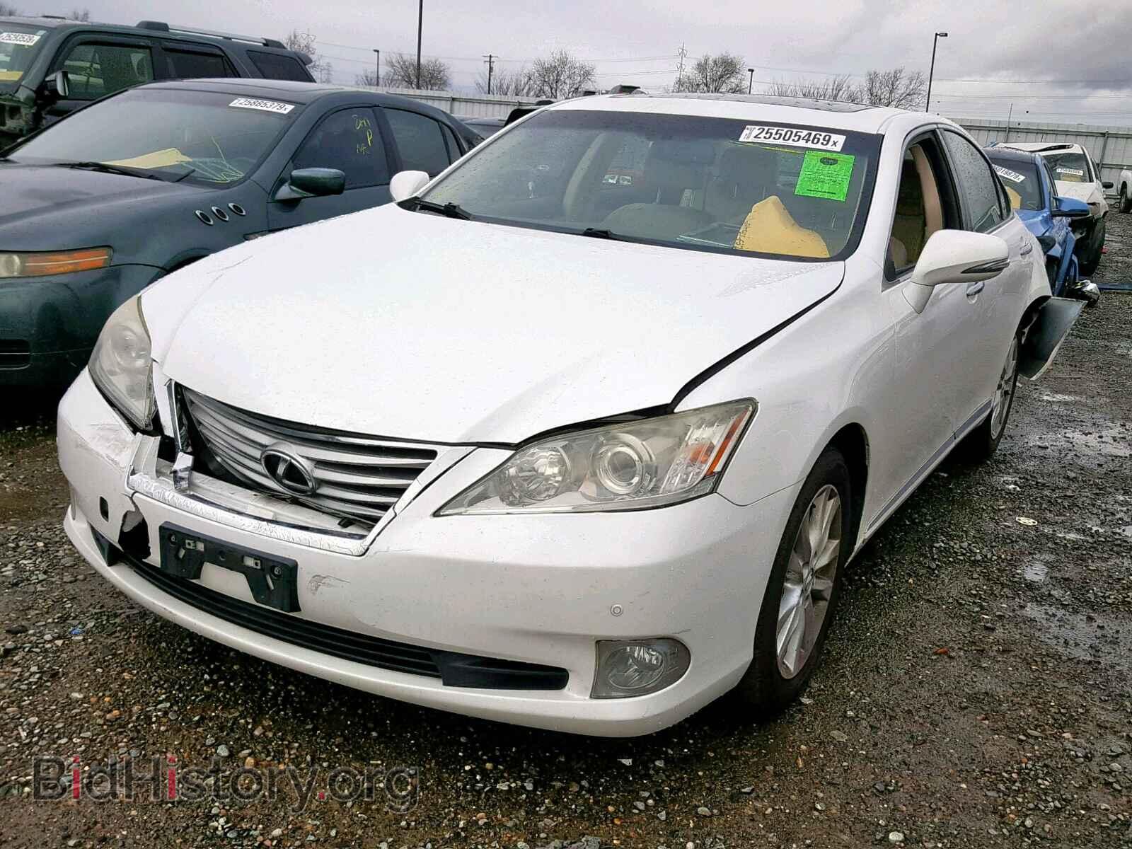 2010 LEXUS ES350 - VIN: JTHBK1EG2A2370787 - Фото 2