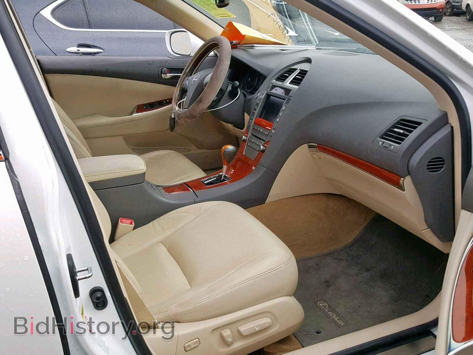 2010 LEXUS ES350 - VIN: JTHBK1EG2A2370787 - Фото 5