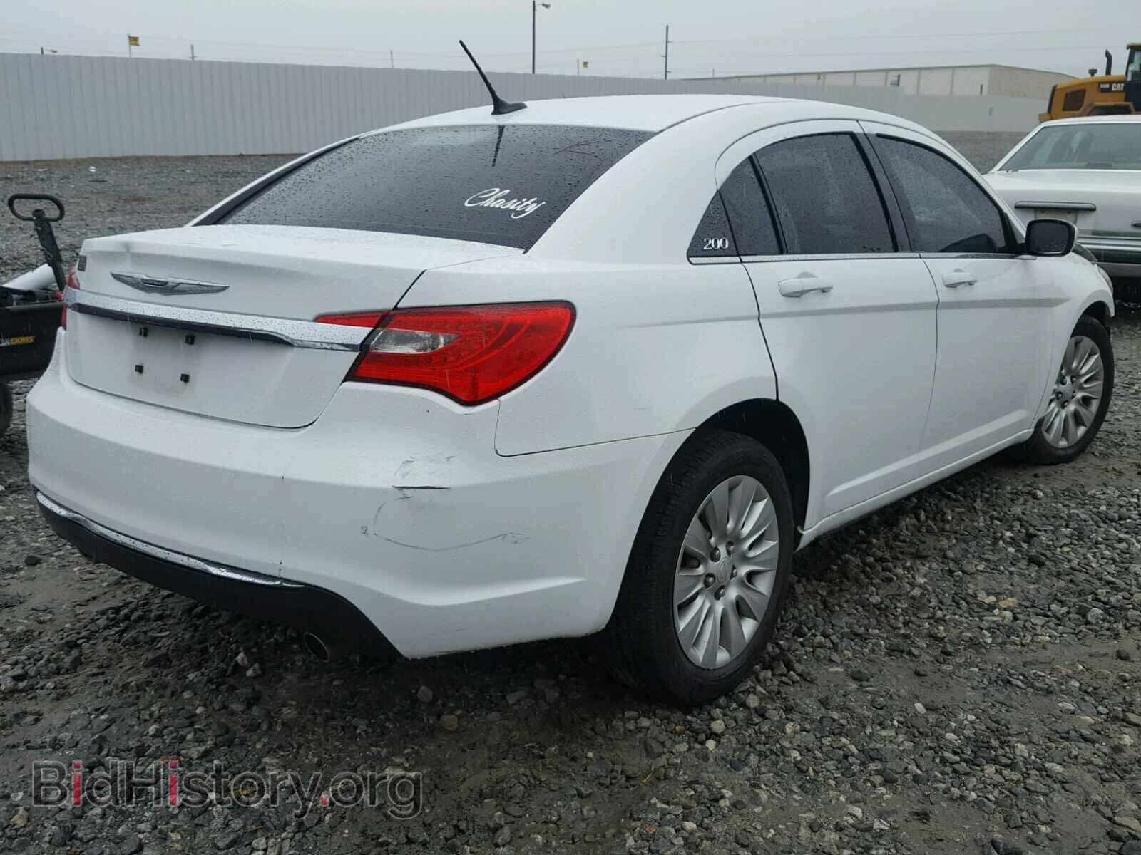 2013 CHRYSLER 200 - VIN: 1C3CCBAG2DN736933 - Фото 4