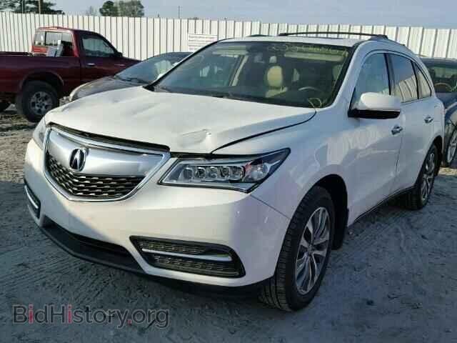 2015 ACURA MDX - VIN: 5FRYD3H66FB001616 - Фото 2