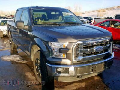 2015 Ford F150 SUPER, темно-серый — VIN 1FTEW1EF3FKD17775, Copart