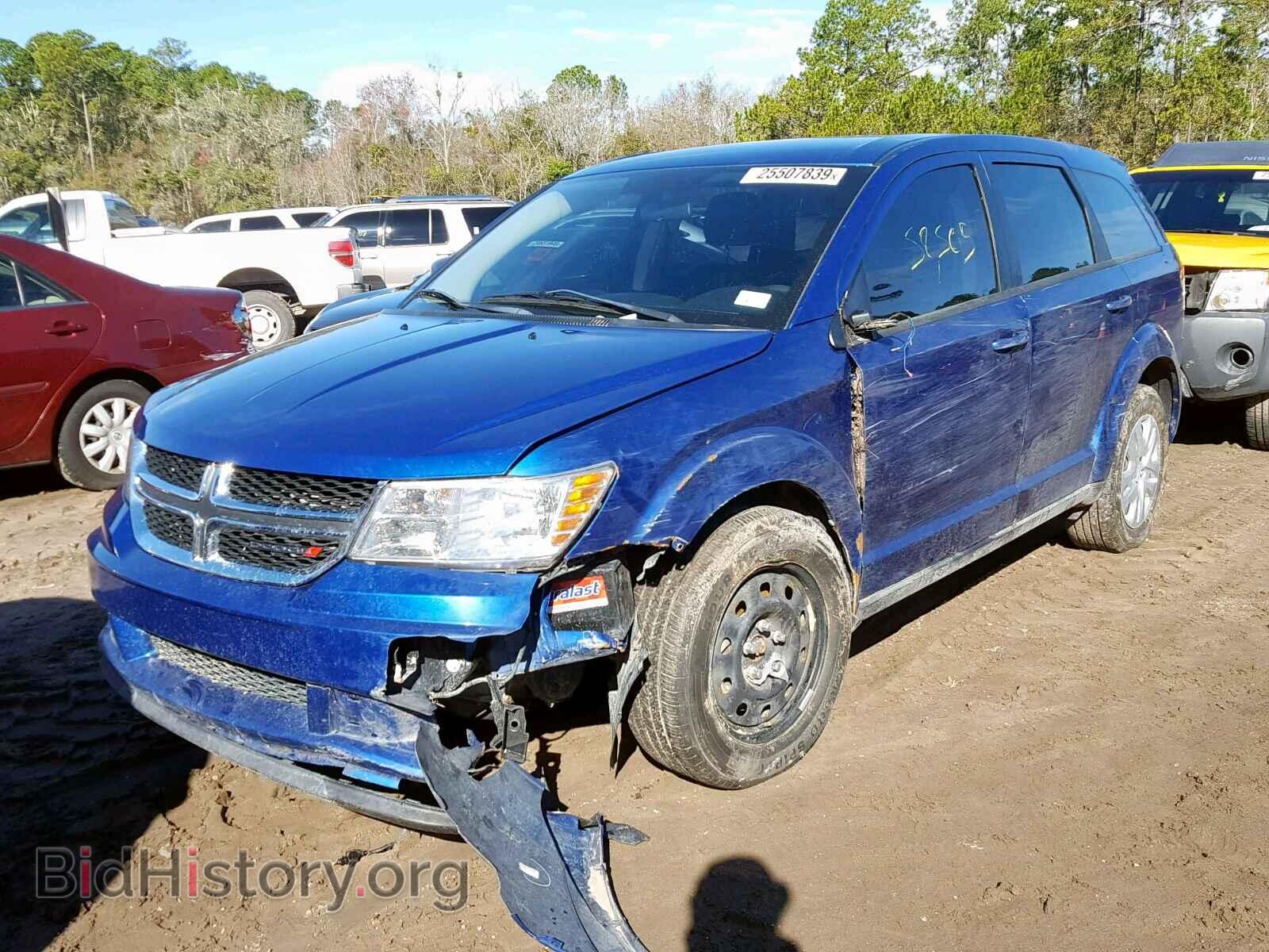 2015 DODGE JOURNEY SE - VIN: 3C4PDCAB3FT511914 - Фото 2