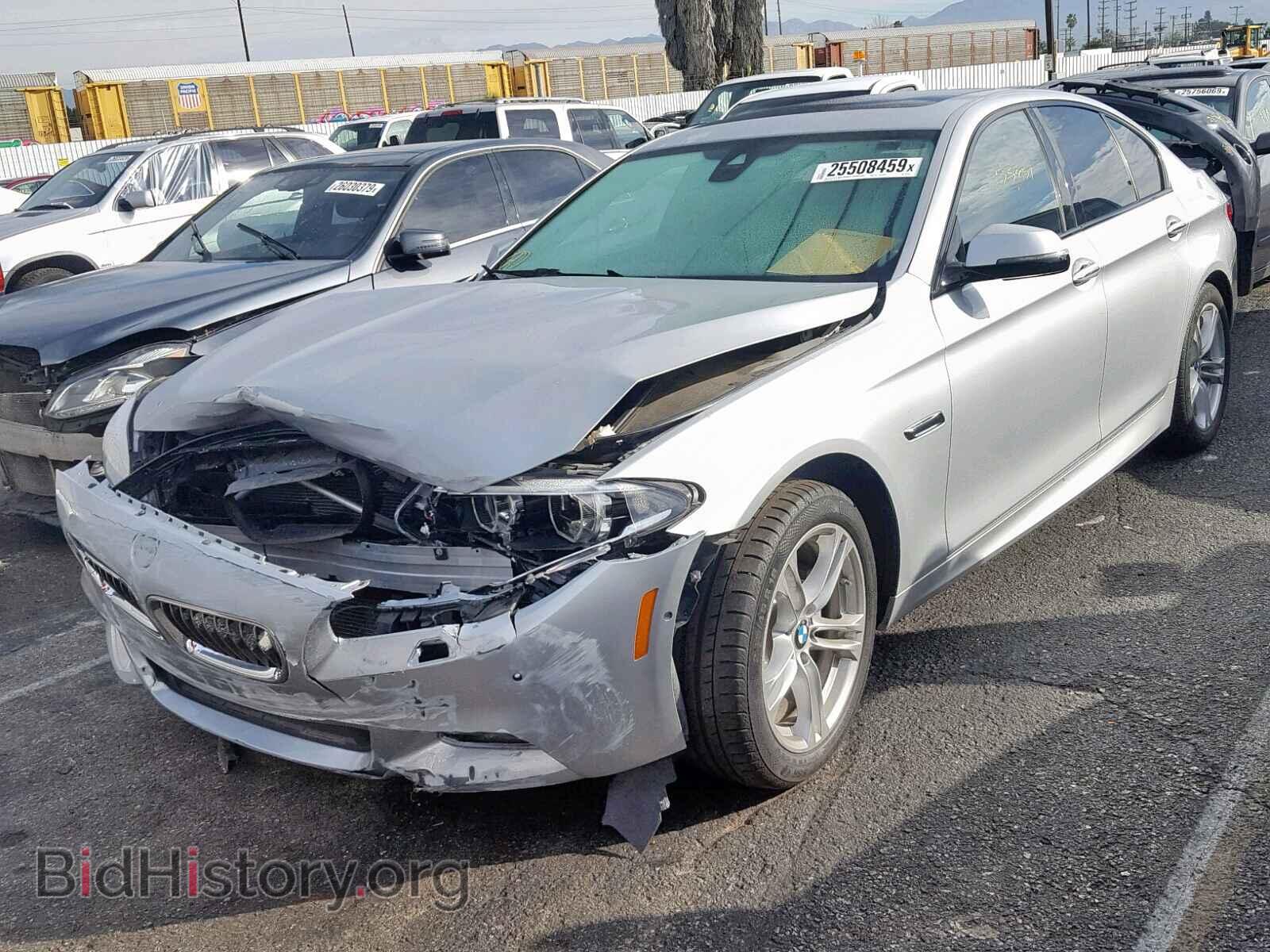 2014 BMW 5 SERIES - VIN: WBA5A5C56ED511197 - Фото 2