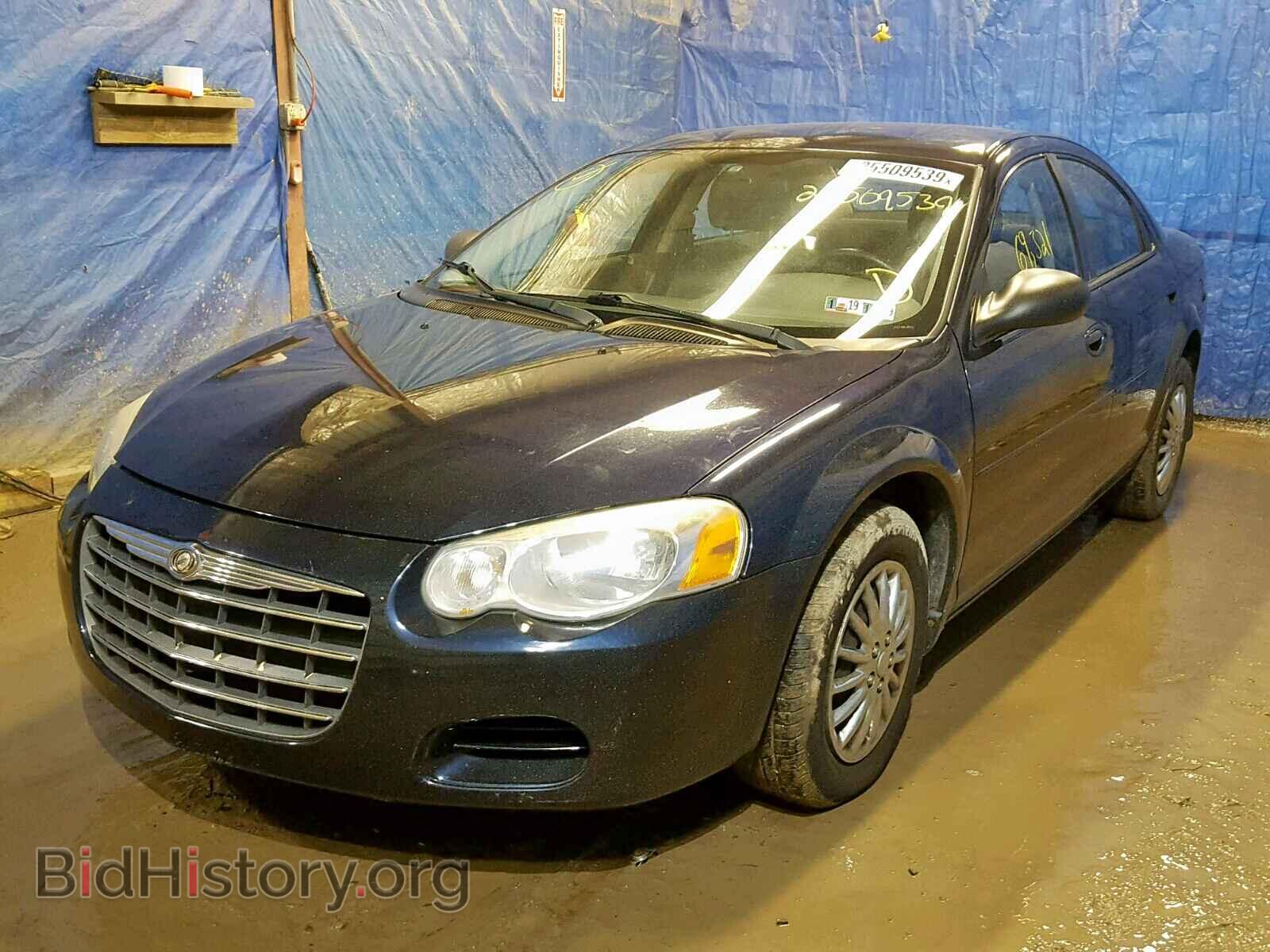 2004 CHRYSLER SEBRING - VIN: 1C3EL46R34N183482 - Фото 2