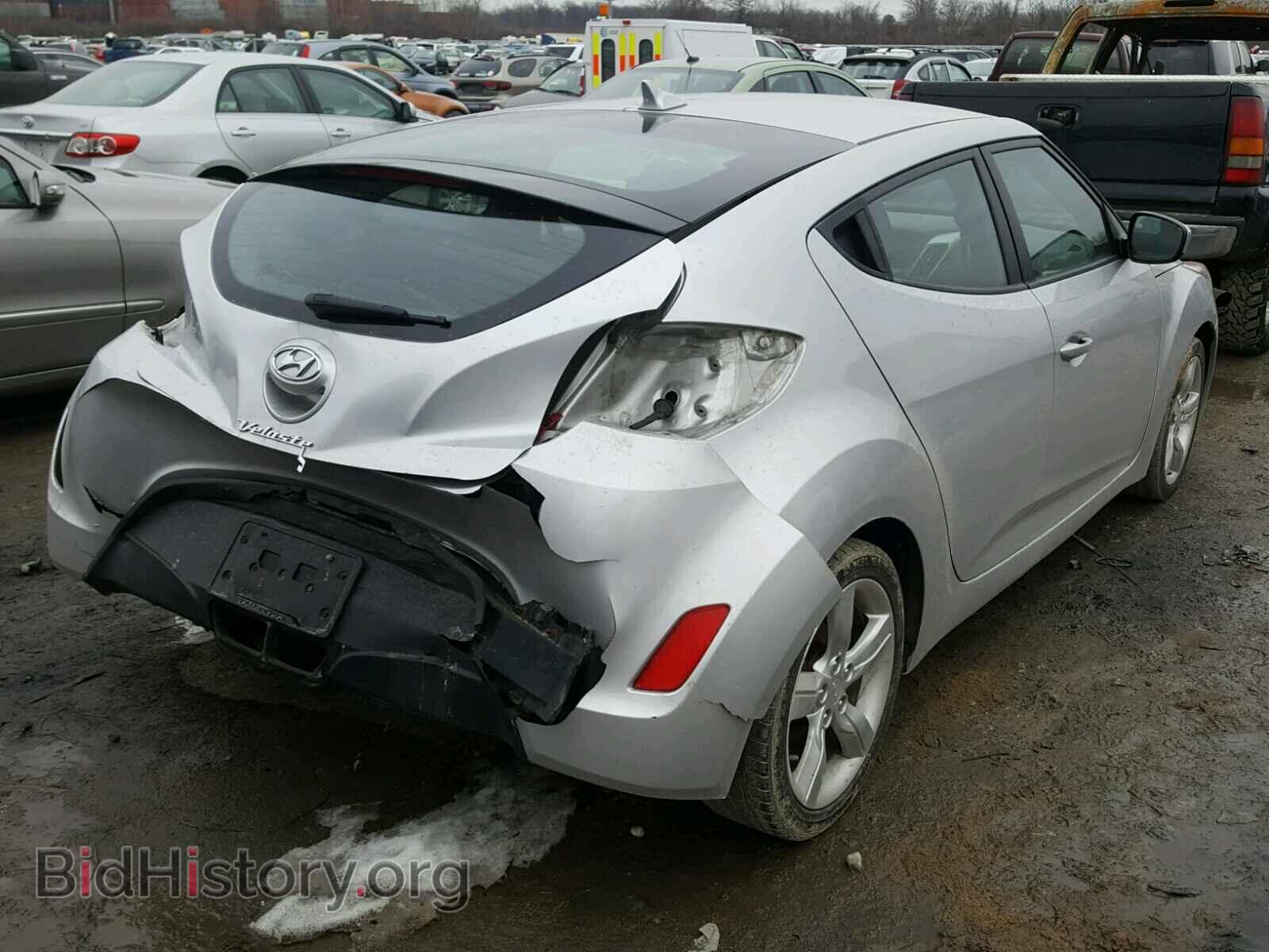 2012 HYUNDAI VELOSTER - VIN: KMHTC6AD8CU028730 - Фото 4