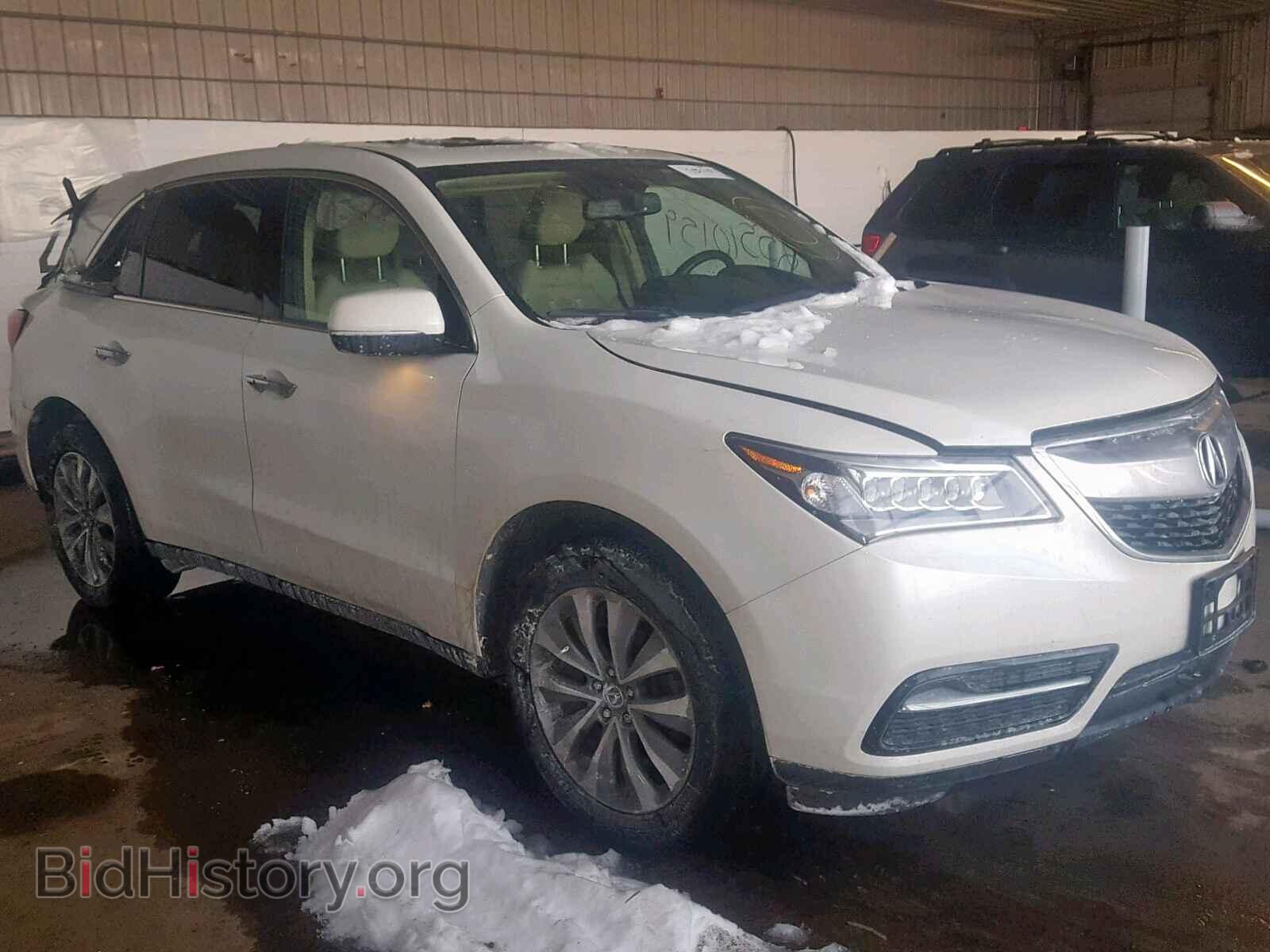 Фотография 5FRYD4H44FB020413 - ACURA MDX 2015