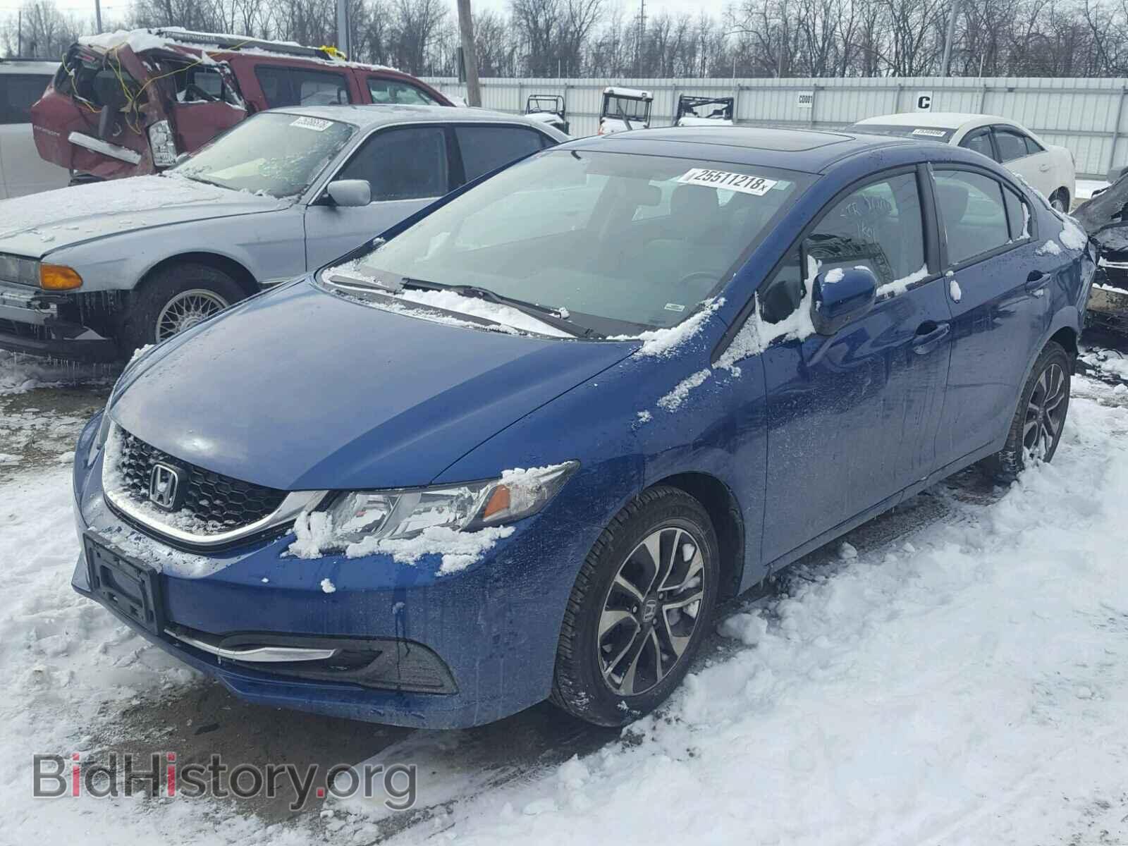 2014 HONDA CIVIC - VIN: 2HGFB2F88EH537328 - Фото 2