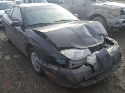 2002 Saturn SC1/SC2 SC1, black — VIN 1G8ZN12872Z217197, Copart