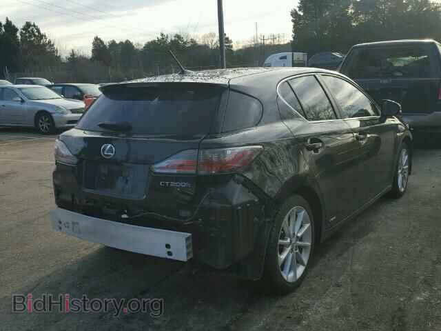 2012 LEXUS CT 200 - VIN: JTHKD5BH4C2080178 - Фото 4