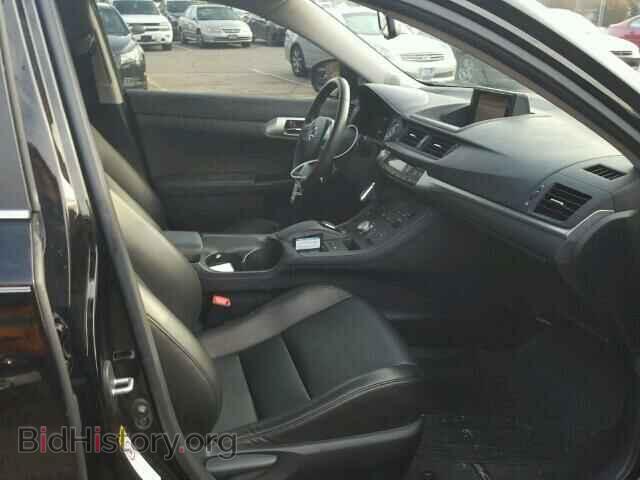 2012 LEXUS CT 200 - VIN: JTHKD5BH4C2080178 - Фото 5