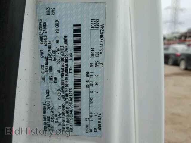 2008 FORD ECONOLINE - VIN: 1FTSE34L98DA81276 - Фото 10