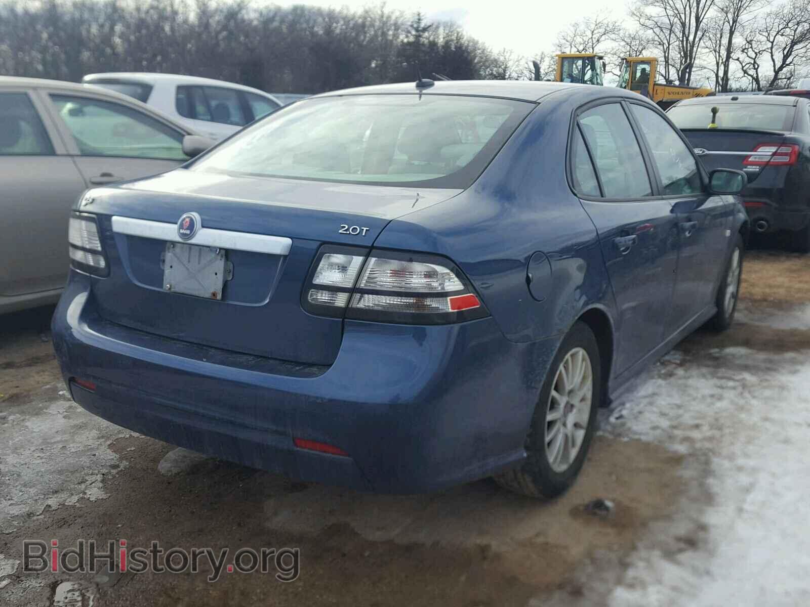 2008 SAAB 9 3 - VIN: YS3FB49Y381153619 - Фото 4