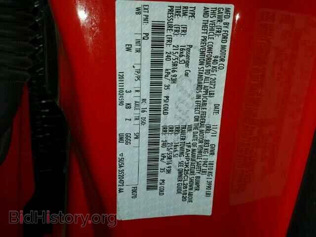 2012 FORD FOCUS - VIN: 1FAHP3K25CL281820 - Photo 10
