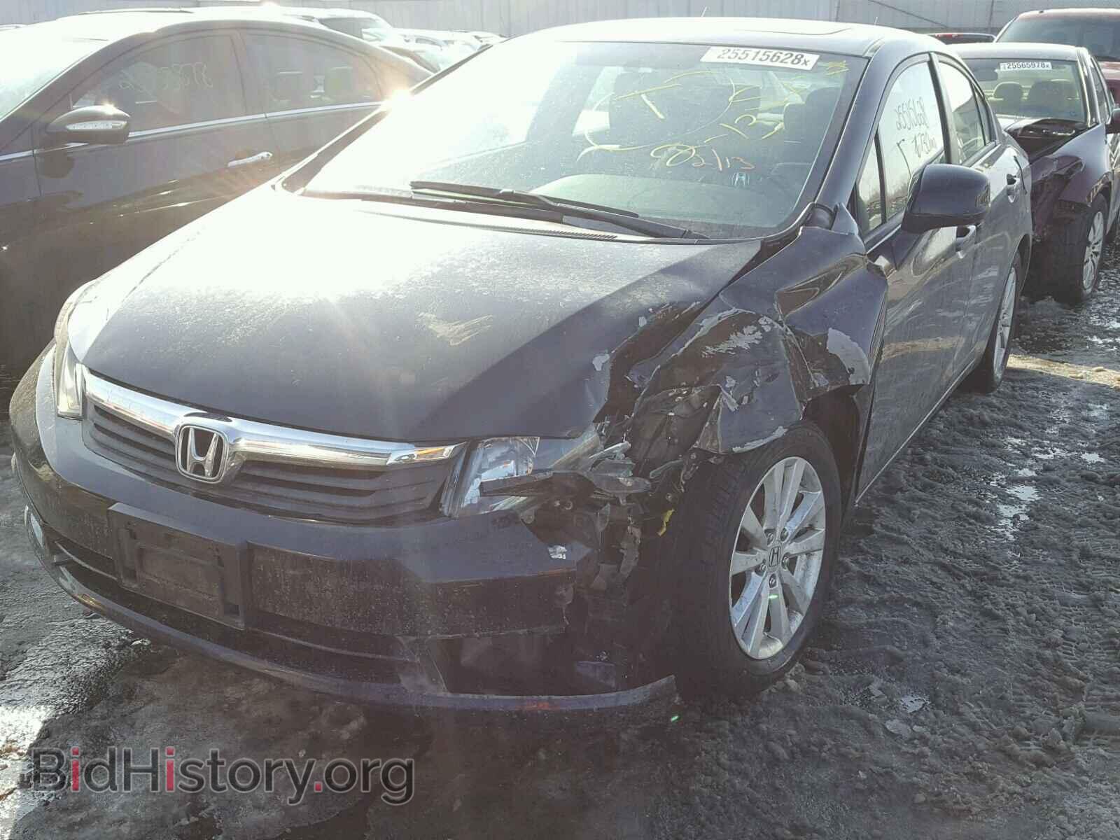 2012 HONDA CIVIC - VIN: 19XFB2F92CE004455 - Фото 2