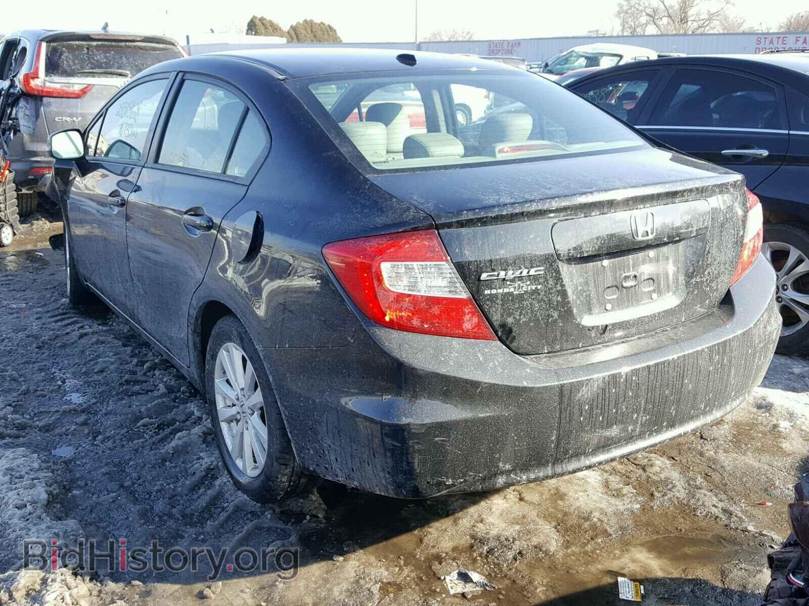 2012 HONDA CIVIC - VIN: 19XFB2F92CE004455 - Фото 3