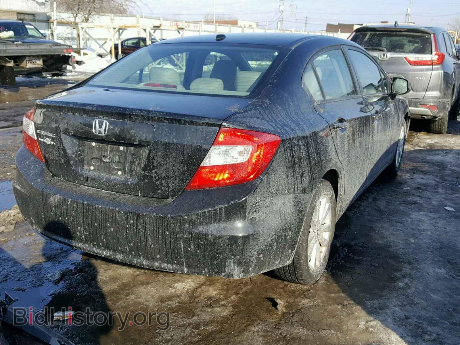 2012 HONDA CIVIC - VIN: 19XFB2F92CE004455 - Фото 4