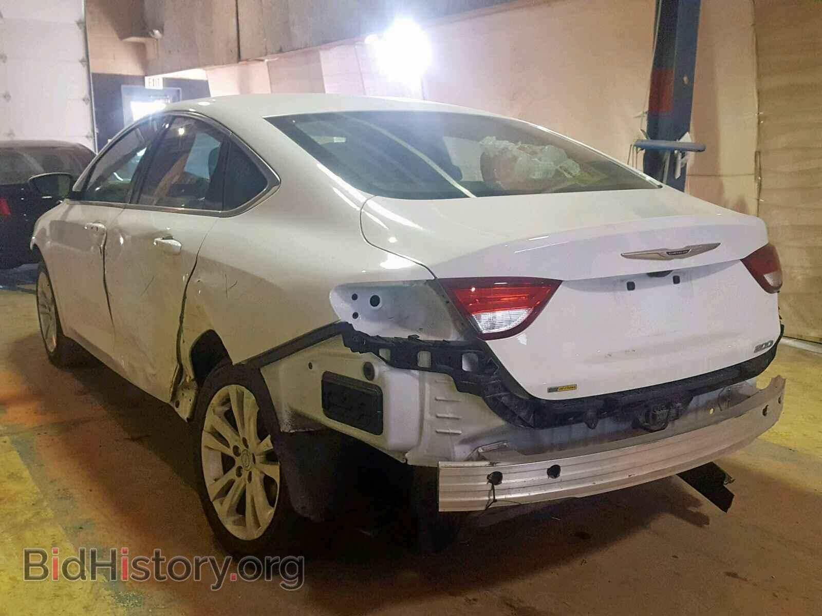 2016 CHRYSLER 200 - VIN: 1C3CCCAB0GN177350 - Фото 3
