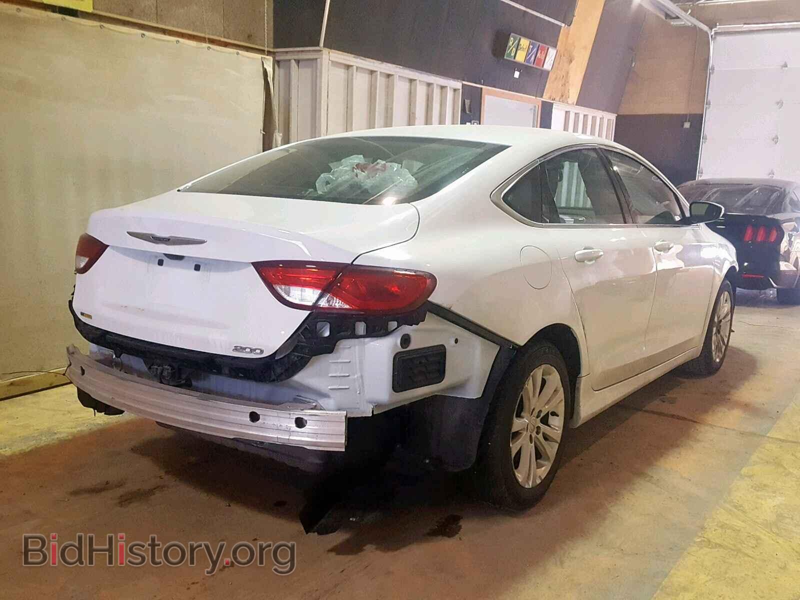 2016 CHRYSLER 200 - VIN: 1C3CCCAB0GN177350 - Фото 4