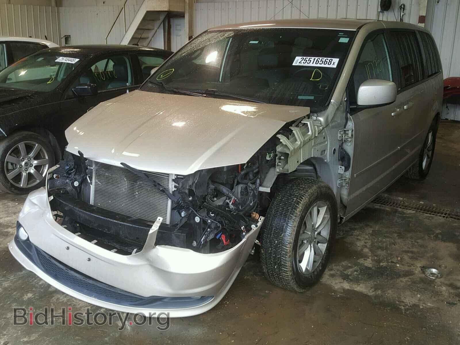 2014 DODGE CARAVAN - VIN: 2C4RDGEG1ER184209 - Фото 2