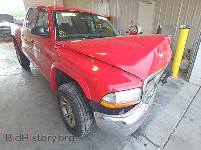 Фотография 1D7HG48N44S751656 - DODGE DAKOTA 2004