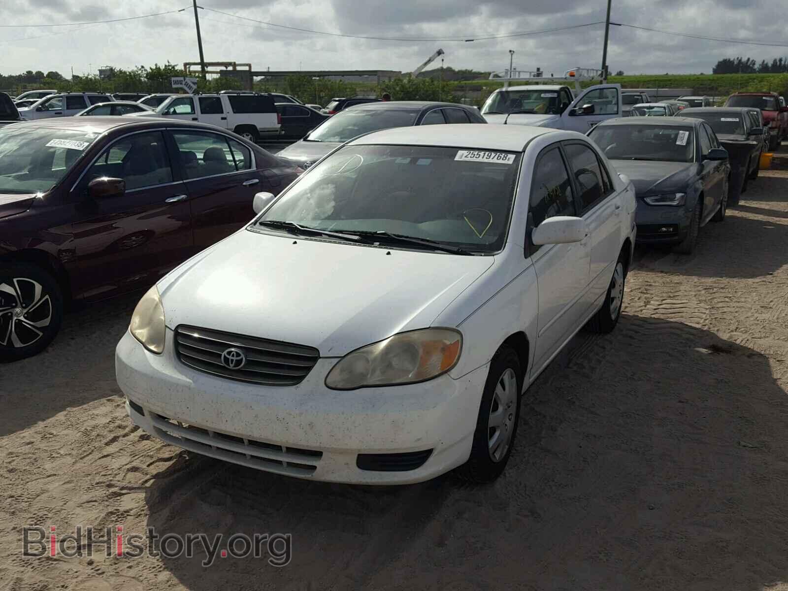 2003 TOYOTA COROLLA - VIN: JTDBR32E932016697 - Фото 2