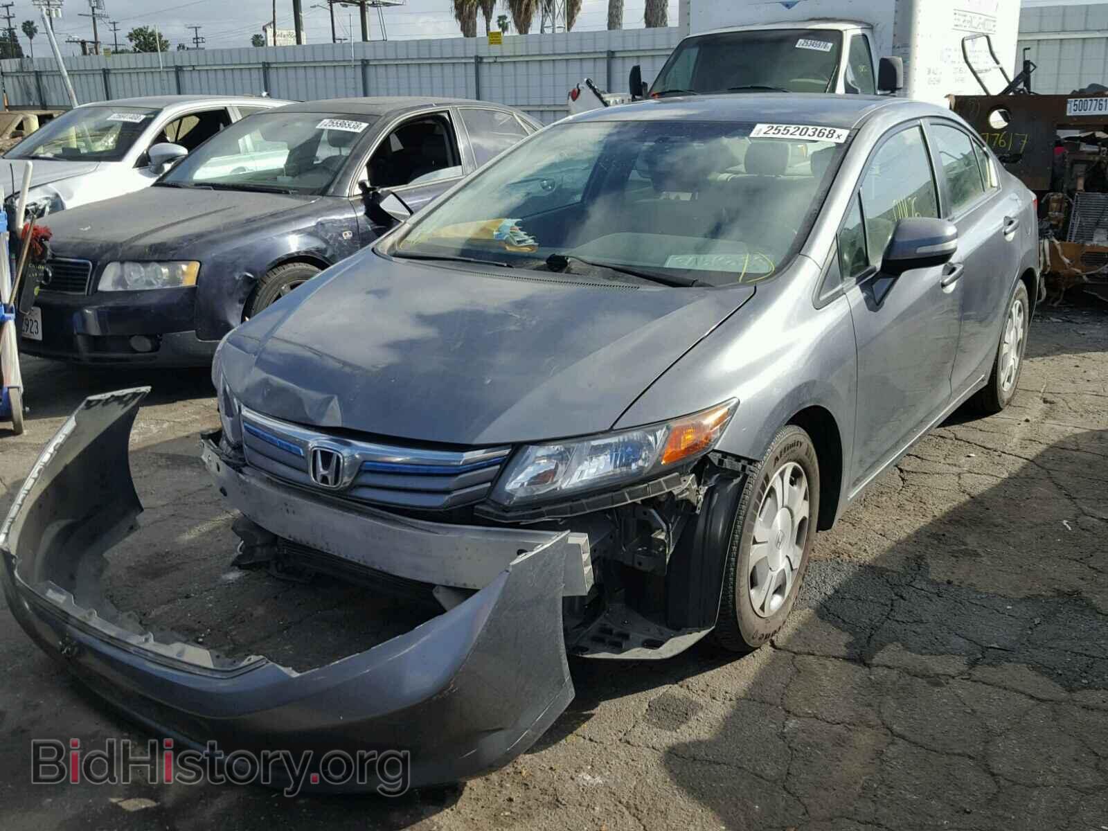 2012 HONDA CIVIC - VIN: JHMFB4F36CS009399 - Фото 2