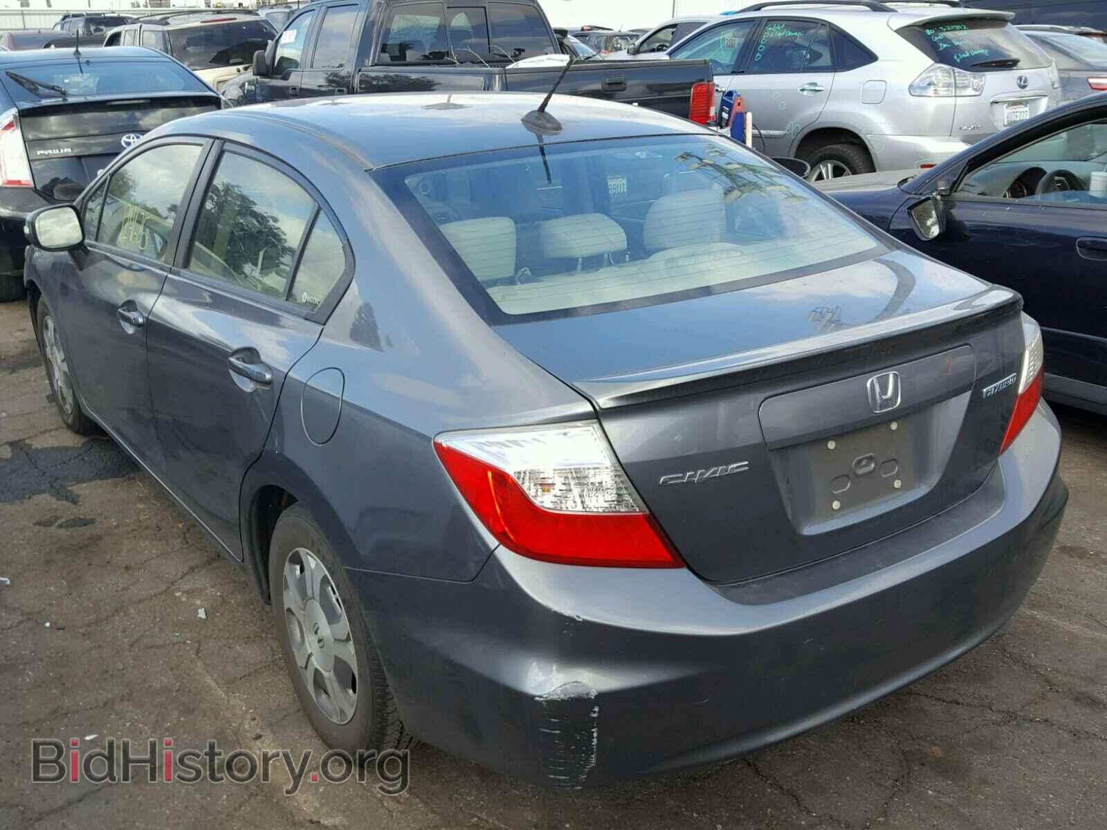 2012 HONDA CIVIC - VIN: JHMFB4F36CS009399 - Фото 3