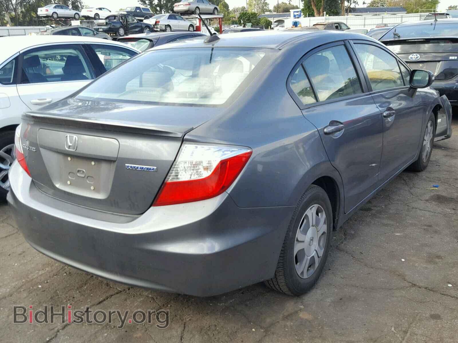 2012 HONDA CIVIC - VIN: JHMFB4F36CS009399 - Фото 4