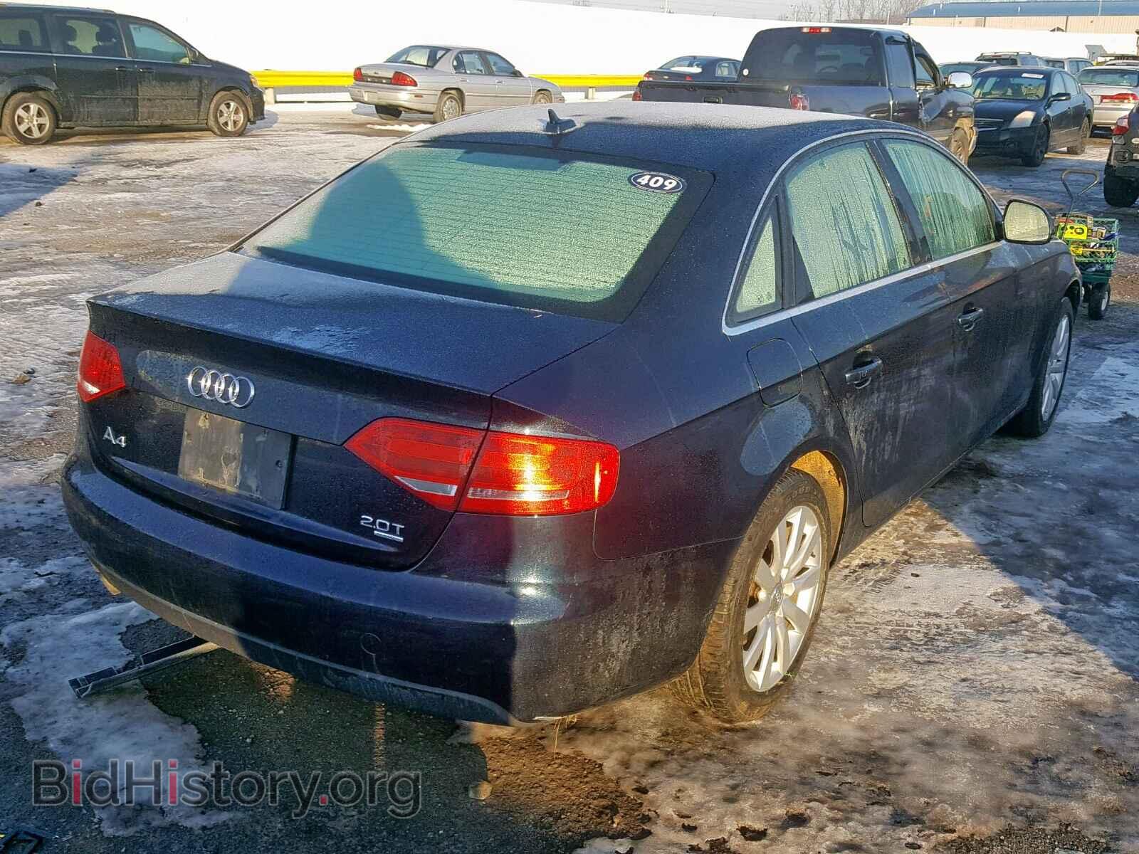 2009 AUDI A4 - VIN: WAUSF78K29A088852 - Фото 4