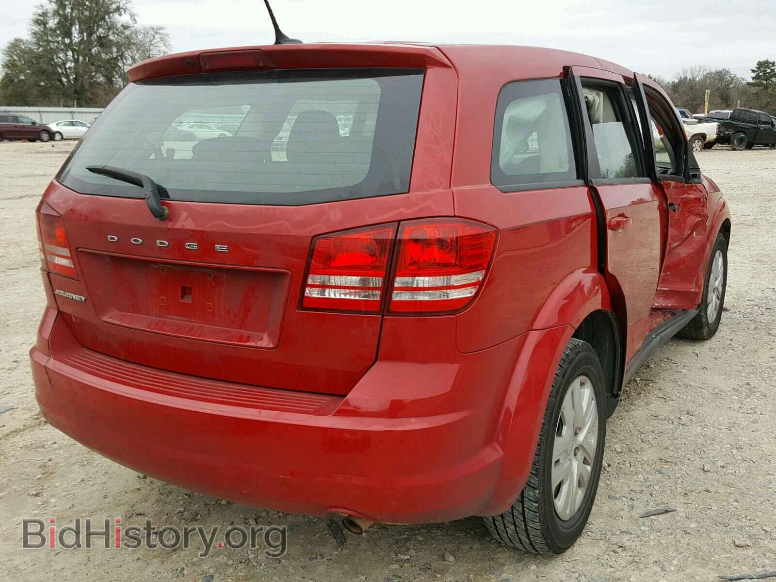 2014 DODGE JOURNEY - VIN: 3C4PDCAB9ET163812 - Фото 4
