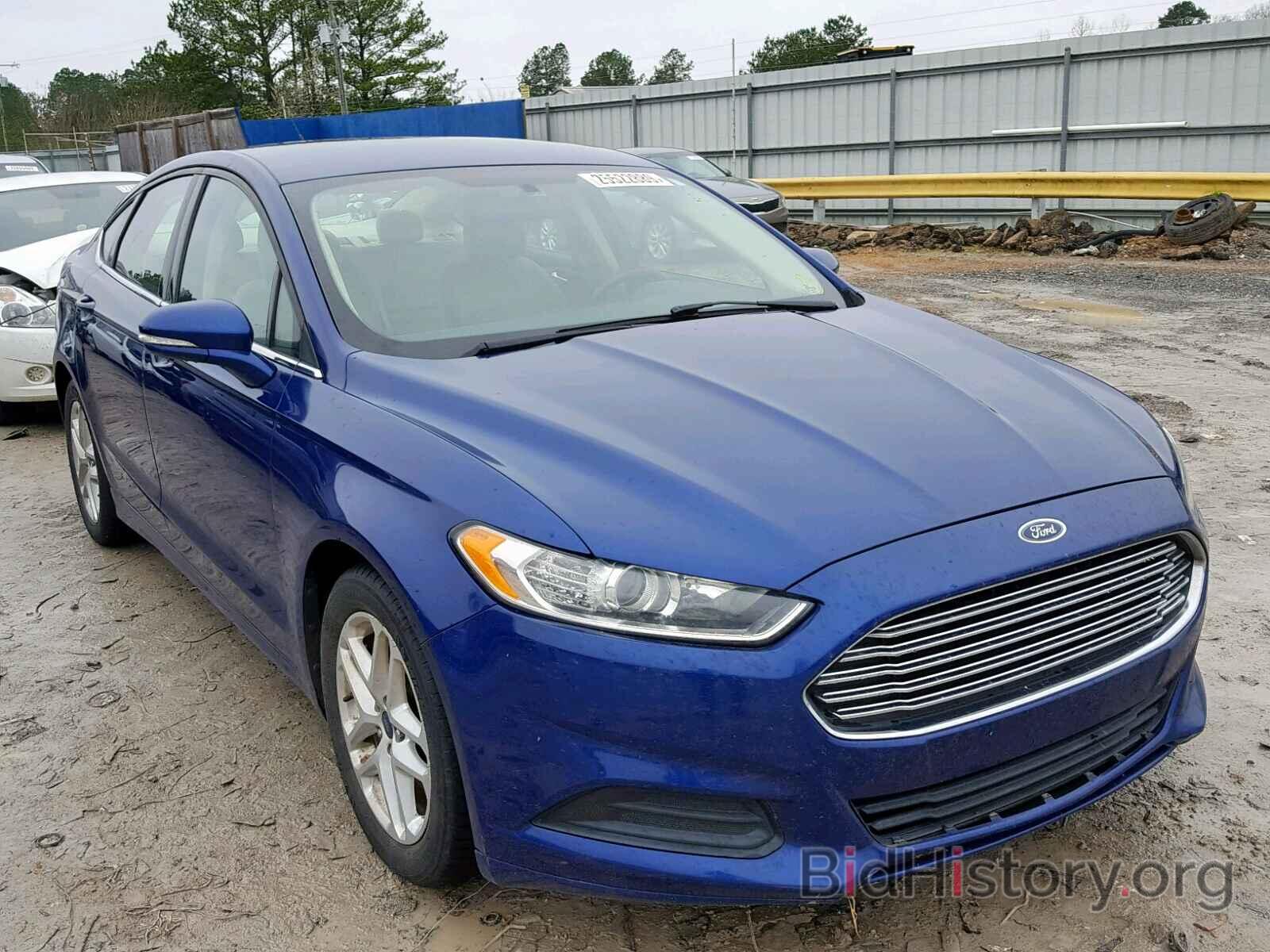 Фотография 3FA6P0H77DR365472 - FORD FUSION SE 2013