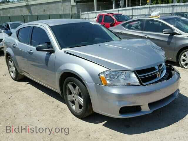 Фотография 1C3CDZAB7DN664878 - DODGE AVENGER 2013