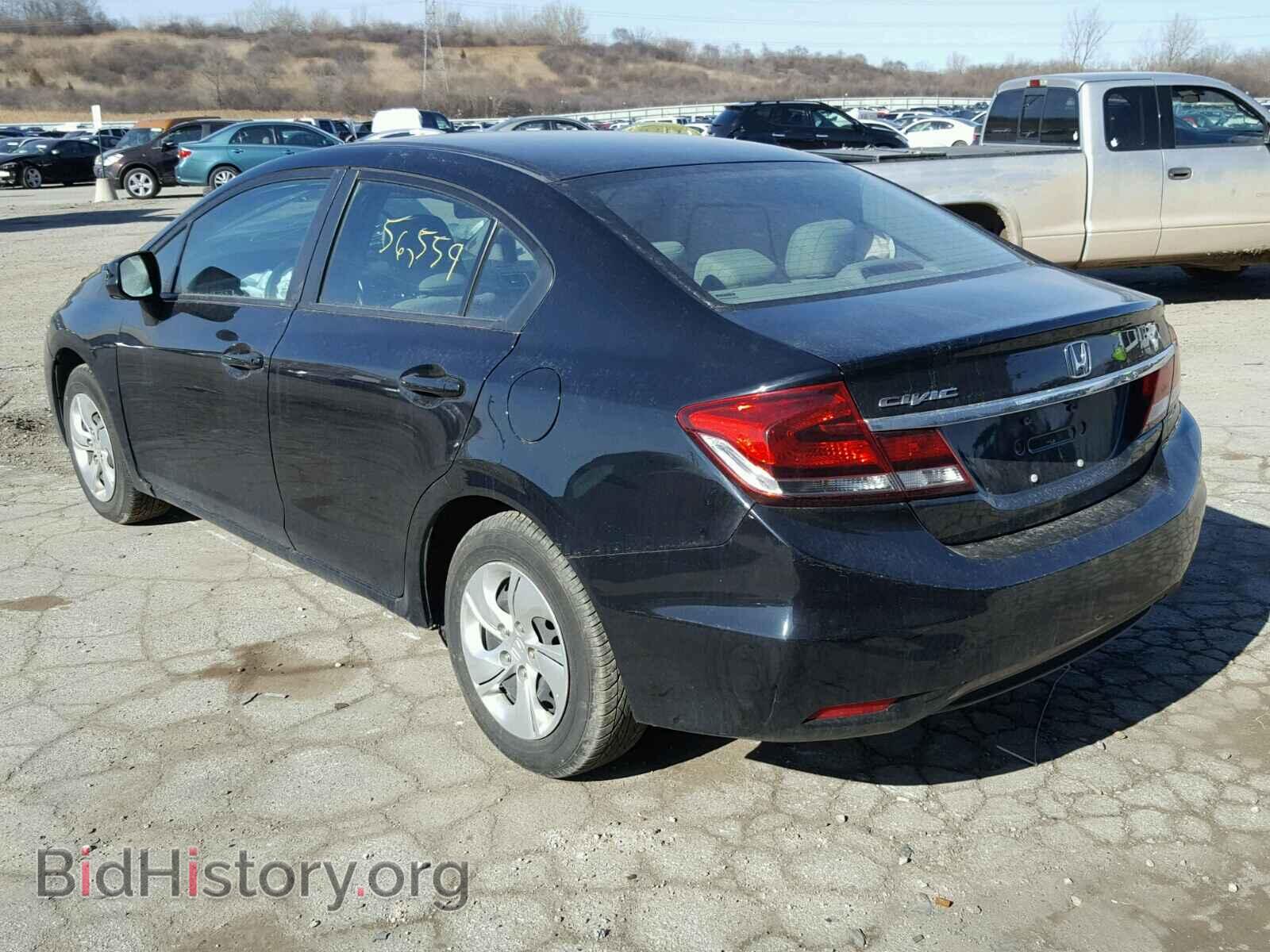 2013 HONDA CIVIC - VIN: 19XFB2F52DE067859 - Фото 3