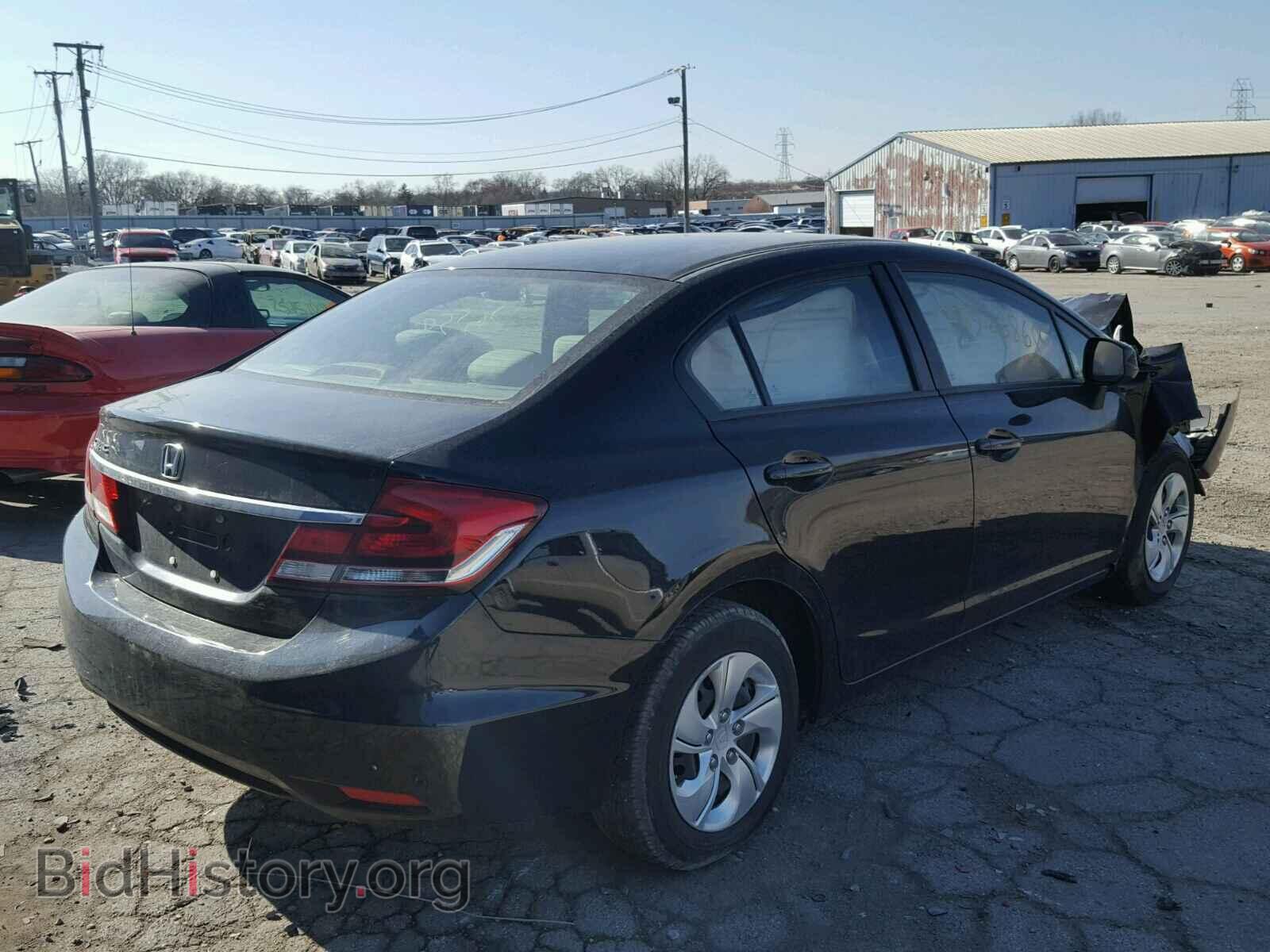 2013 HONDA CIVIC - VIN: 19XFB2F52DE067859 - Фото 4