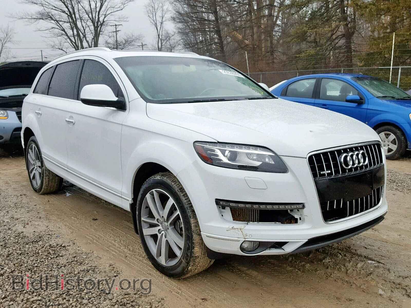 Photo WA1LMAFE8ED011722 - AUDI Q7 PREMIUM 2014