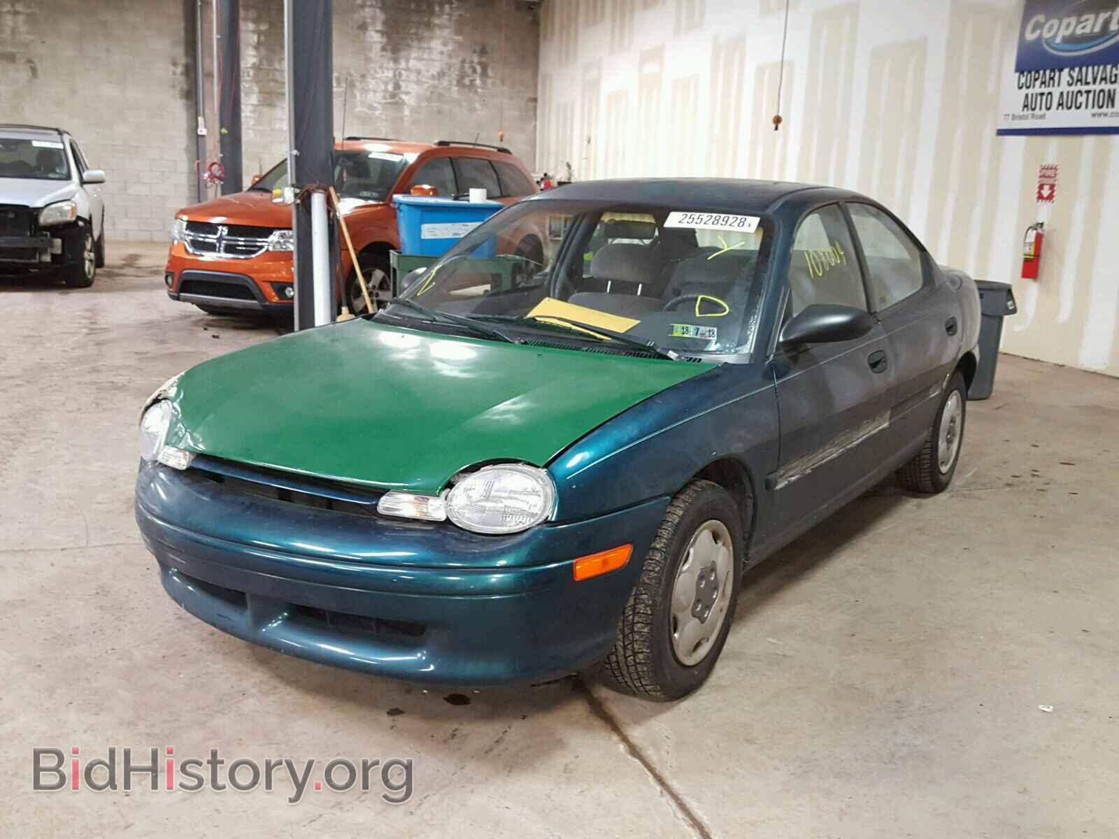 1996 DODGE NEON - VIN: 3B3ES47C9TT321194 - Фото 2