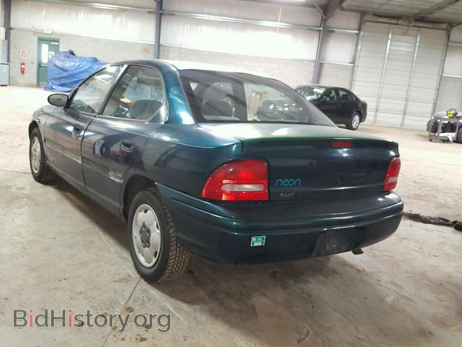 1996 DODGE NEON - VIN: 3B3ES47C9TT321194 - Фото 3