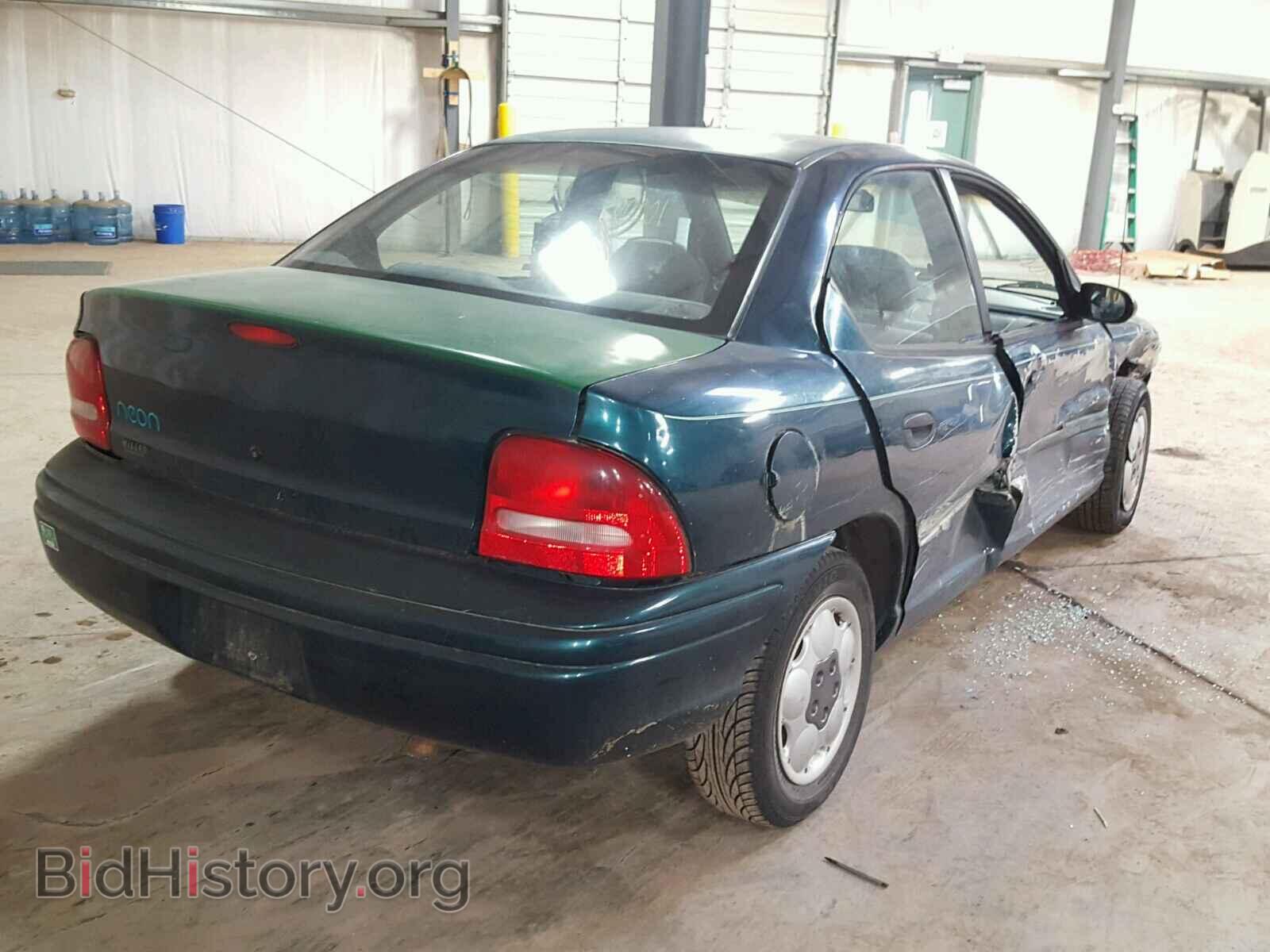 1996 DODGE NEON - VIN: 3B3ES47C9TT321194 - Фото 4