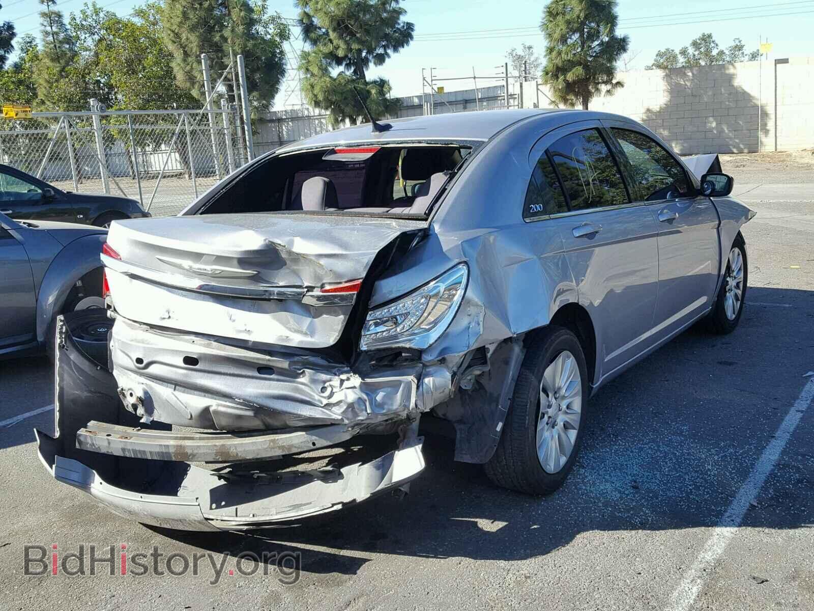 2014 CHRYSLER 200 - VIN: 1C3CCBAB6EN146837 - Фото 4