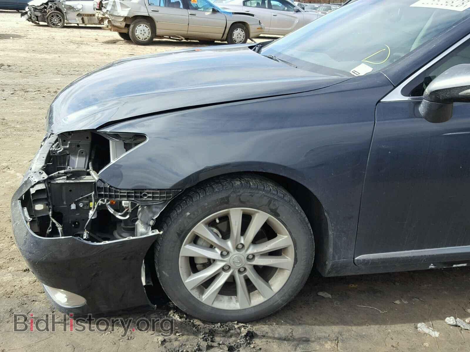 2011 LEXUS ES350 - VIN: JTHBK1EGXB2464773 - Фото 9