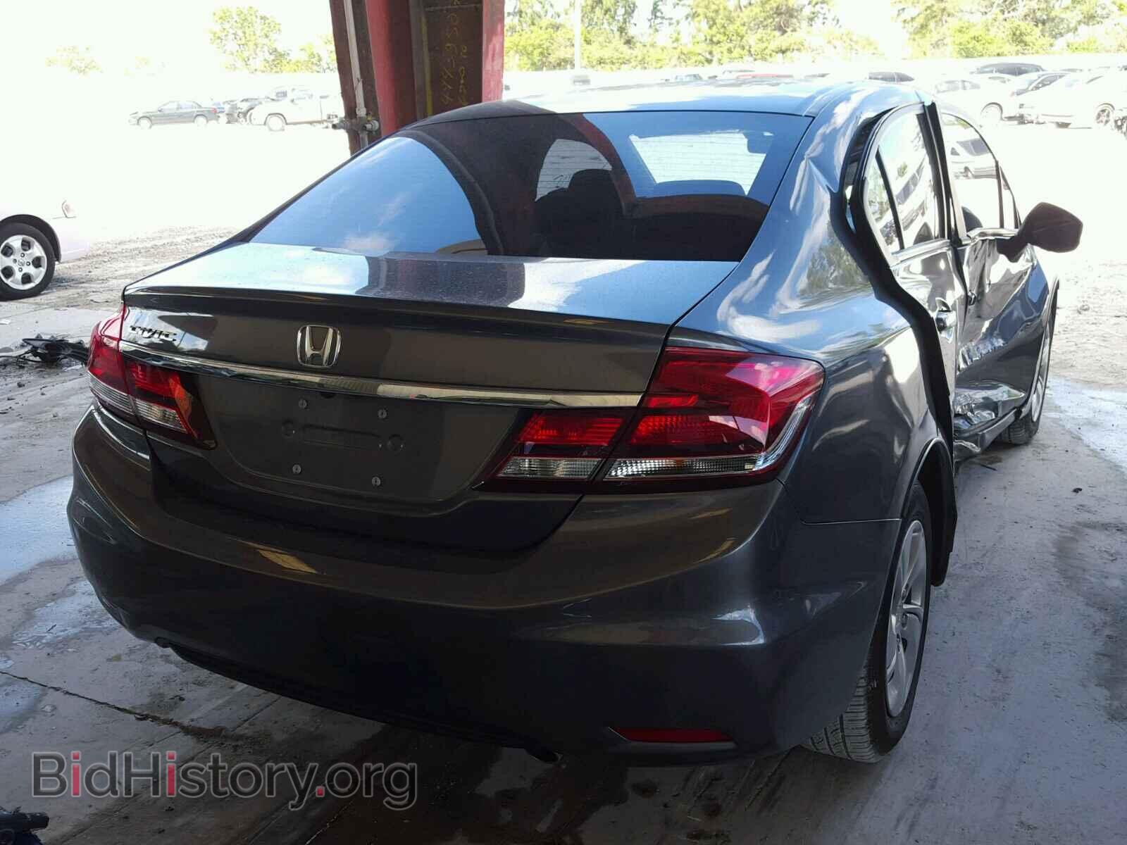 2013 HONDA CIVIC - VIN: 19XFB2F50DE080495 - Фото 4