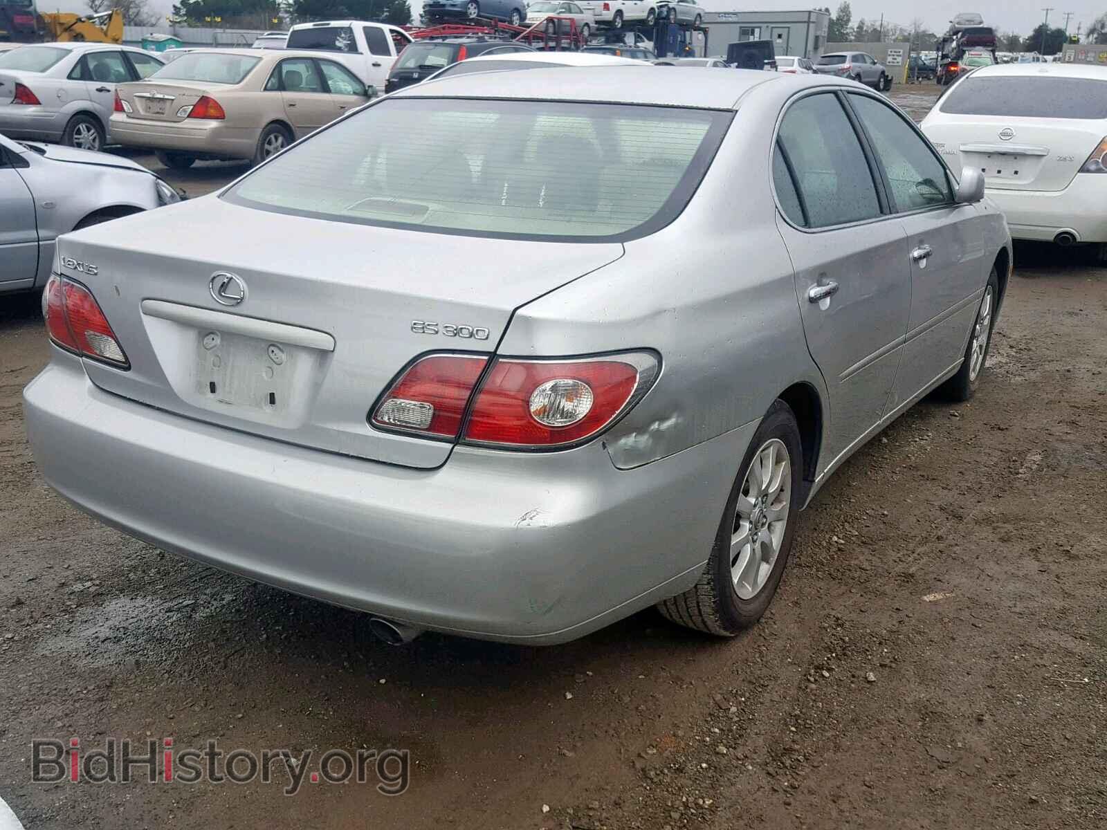 2003 LEXUS ES300 - VIN: JTHBF30G330143954 - Фото 4