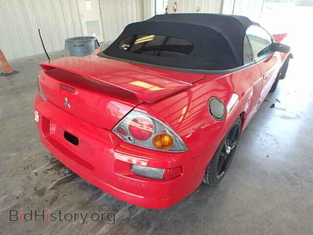 2003 MITSUBISHI ECLIPSE - VIN: 4A3AE45G73E187227 - Фото 4