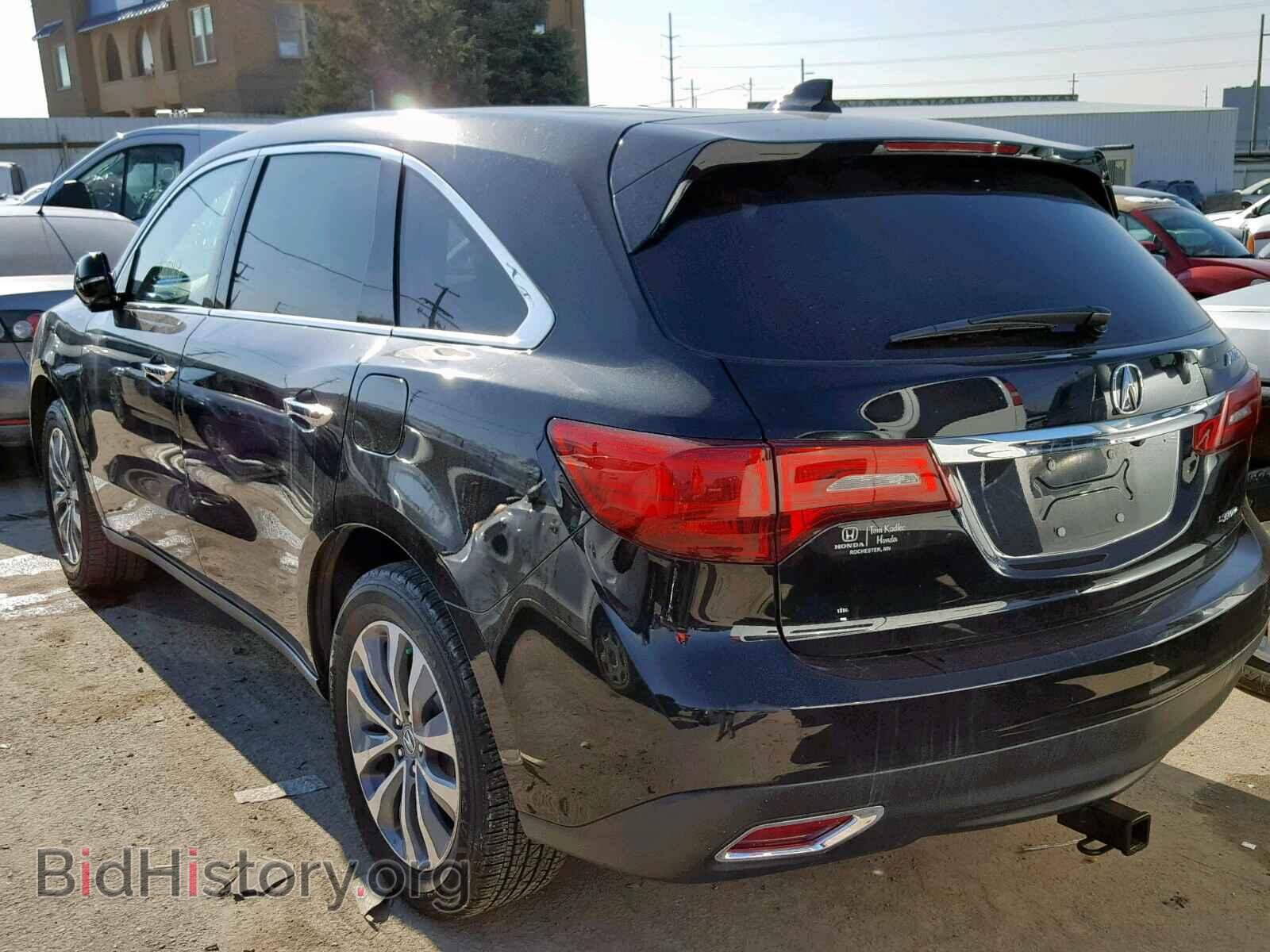 2014 ACURA MDX - VIN: 5FRYD4H41EB036549 - Фото 3