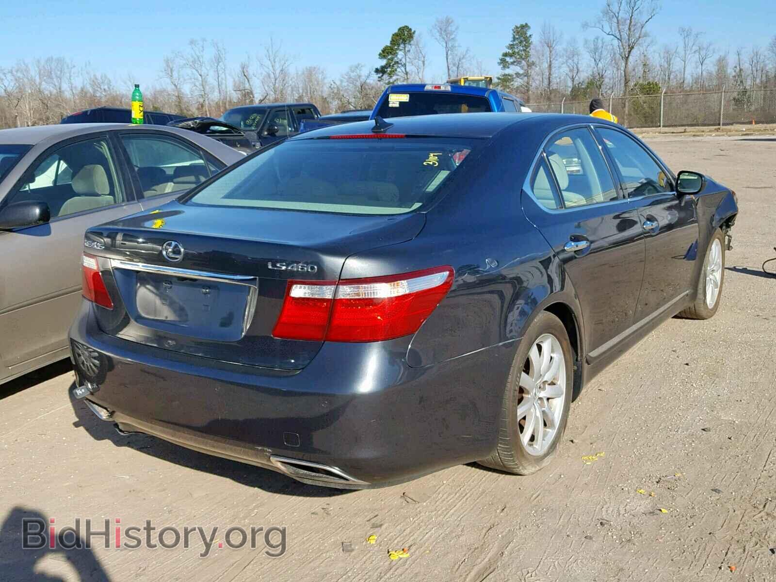 2008 LEXUS LS460 - VIN: JTHBL46F185060868 - Фото 4