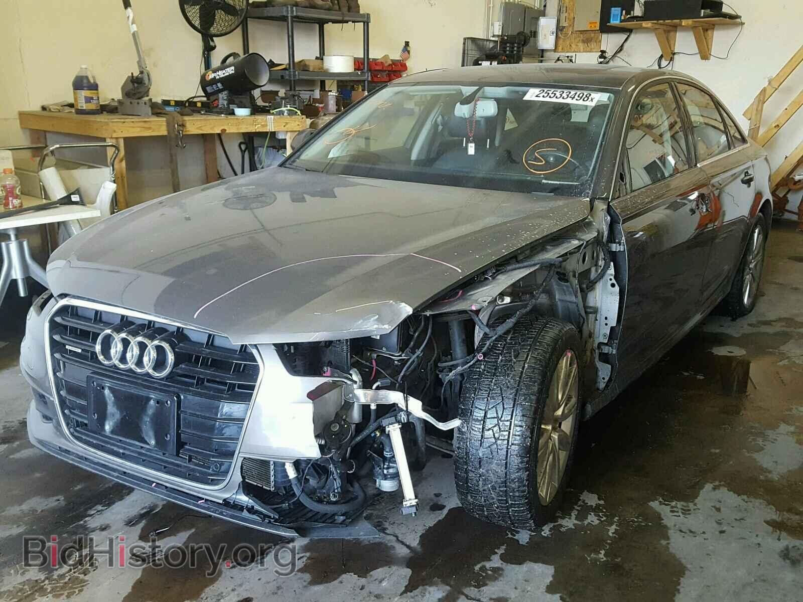 2012 AUDI A6 - VIN: WAUHGAFC2CN092500 - Фото 2