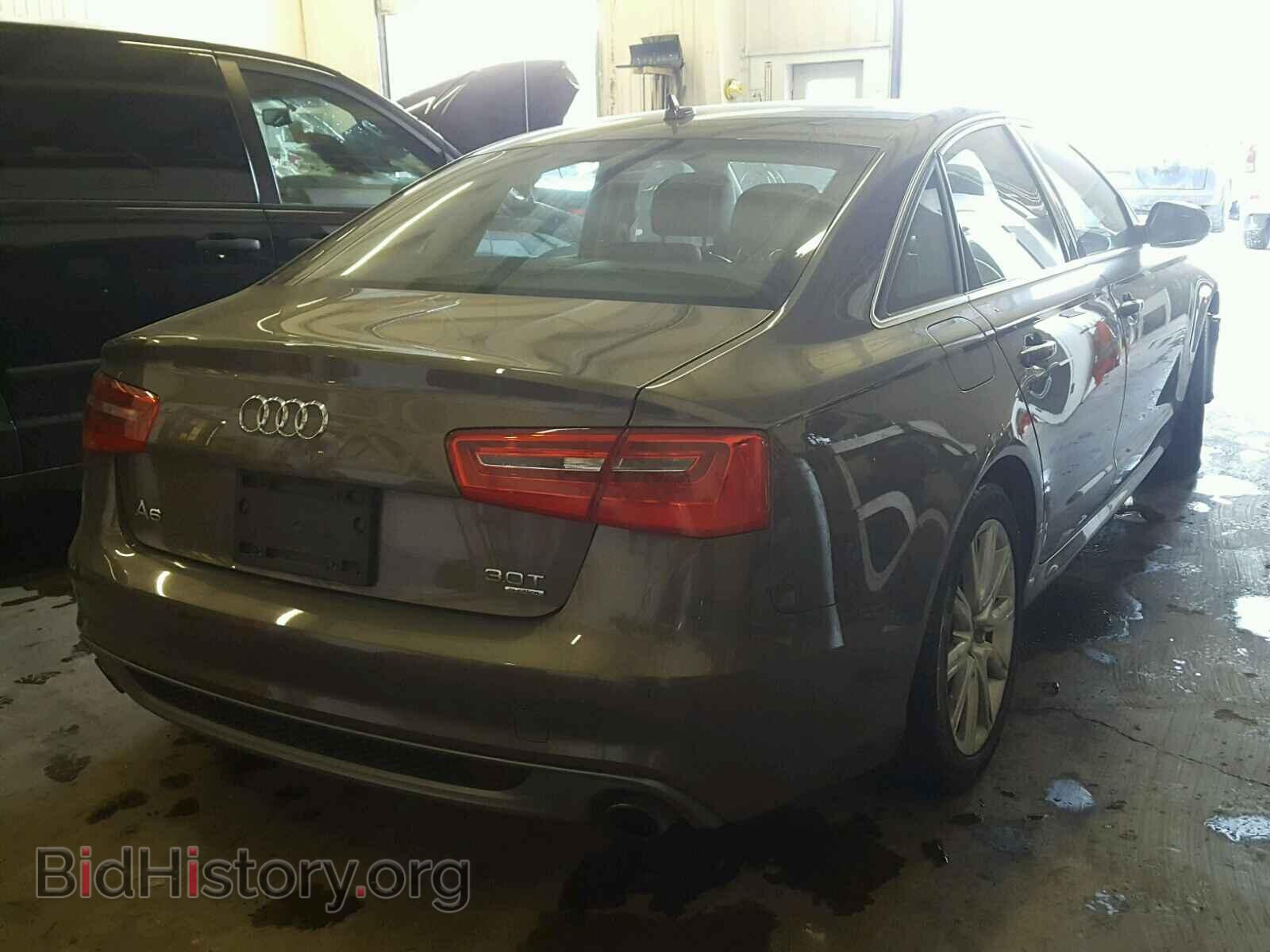 2012 AUDI A6 - VIN: WAUHGAFC2CN092500 - Фото 4